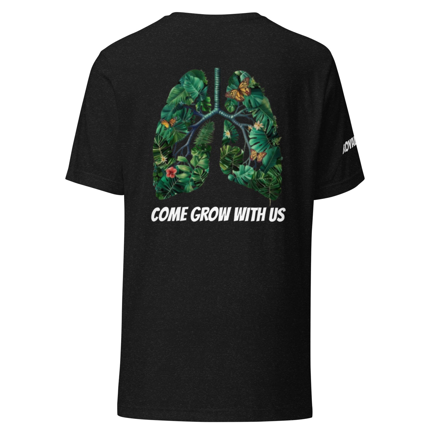 “ COME GROW WITH US “ Unisex t-shirt